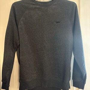 Levi's Charcoal Crewneck Sweater